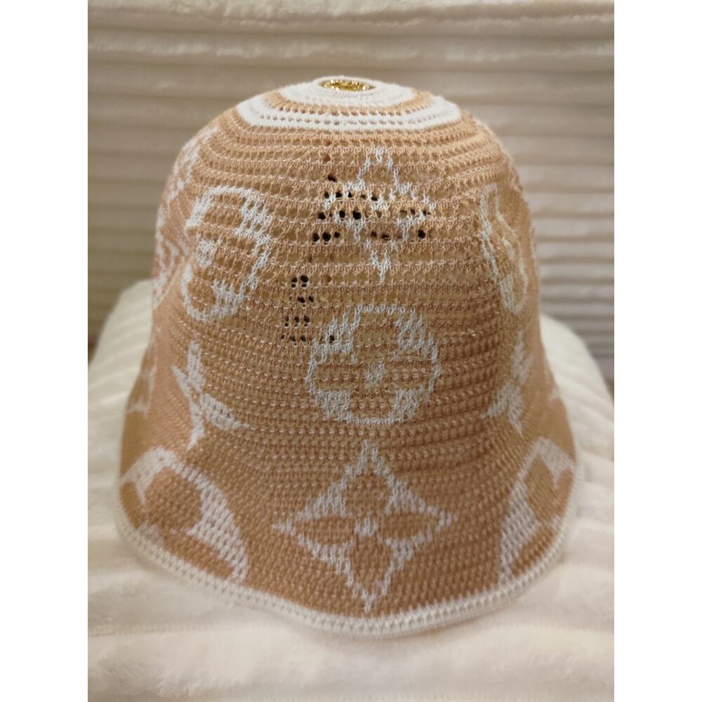 Louis Vuitton 24 Years Bucket Hat Summer Breath Beige Womens M7612S